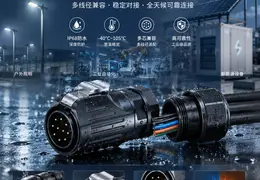 深圳防水连接器厂家如何实现宽温稳定连接:惟兴科技适配多场景的防水连接方案