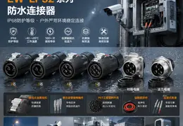 先把防水这件事说透：惟兴科技EW-LP32系列防水连接器的选型与应用解析